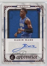 2020 Panini Chronicles Excalibur Apprentice Signatures Red Karim Mane Auto 06xp