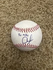 Andrew Painter Philadelphia Phillies Signed Game Used OML Baseball “To Mike”