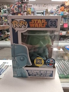 Funko Pop Star Wars Holographic Darth Vader #33