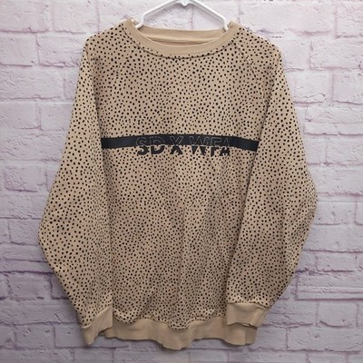 Sarah's Day x WFA SDXWFA Sweater Women's Small Thick Heavy Spotted Granola