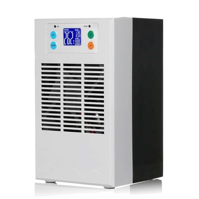 Electric Water Heater Chiller, AC 100 240V 20L Aquarium Chiller ABS Housing D...