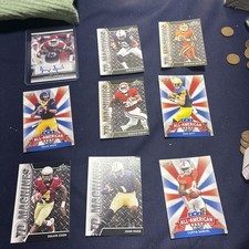 2017 Leaf Draft Football Cards - Autograph Printing Plate Packs 23