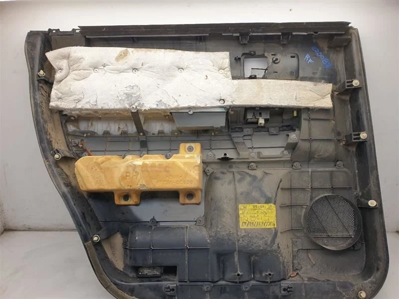 2010 TOYOTA SEQUOIA SR5 PASSENGER SIDE FRONT DOOR TRIM PANEL - Image 3 of 4