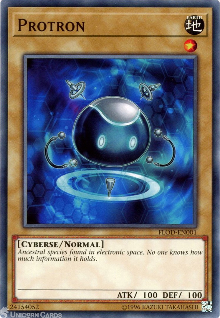 FLOD-EN001 Protron Common UNL Edition Mint YuGiOh Card