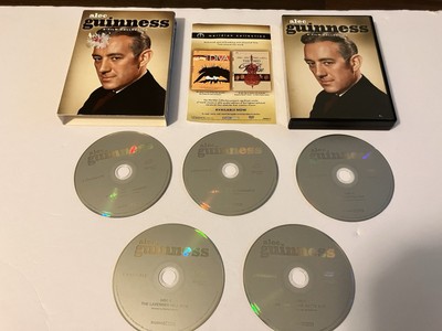 THE ALEC GUINNESS 5 FILM COLLECTION DVD 2009 KIND HEARTS CORONETS LADYKILLERS