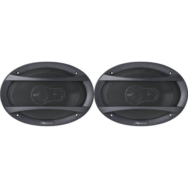 NAKAMICHI 6X9 3-ПОЛОСНЫЕ КОАКСИАЛЬНЫЕ ДИНАМИКИ 4 ОМ МАКСИМАЛЬНАЯ МОЩНОСТЬ 500 ВТ ПАРА NSE6948 9490₽