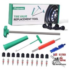 Valve Stem Quick Removal Tool Kit - Non-dismount Tire Replacement - 2 Set Tools