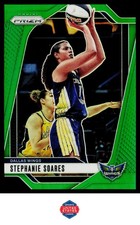 2024 Panini Prizm WNBA #47 Stephanie Soares Green Prizms