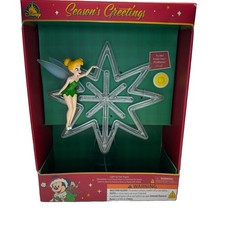 Disney Parks Tinker Bell Light-Up Holiday Tree Topper &ndash; Peter Pan 2025 Christmas