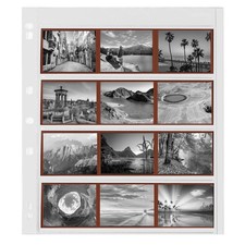 100 Sheets 120 Film Negative Page Preservers Photo Archival Storage Sleeves