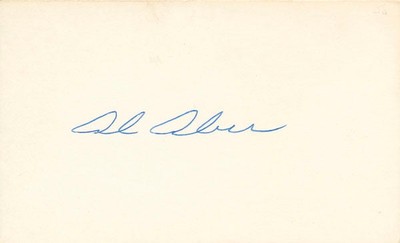 Albert Al ABER / Signature Signed