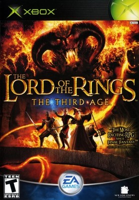 Complete Lord Of The Rings Third Age Xbox Black Label CIB Manual Tested Working