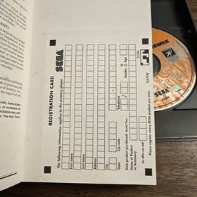 Battle Arena Toshinden Remix (Sega Saturn) Complete W Reg - Tested - Authentic