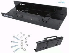 Universal Winch Mounting Plate 10x4.5", 15,000 Lbs Heavy Duty Steel Hardware