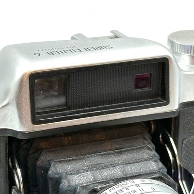 【美品】FUJIFILM Super Fujica-6 75mmF3.5 Near MINT] Fujifilm Super Fujica 6 Camera w/ Fujinar 7.5cm