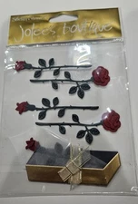 Stickopotamus Jolee’s Boutiques Sticker Collage "RED ROSES" NIP, Love, romance