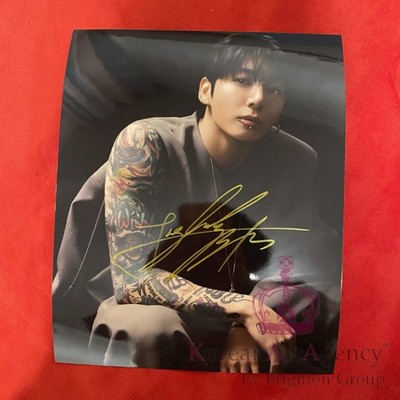 BTS Jungkook Autograph   Authentic 10-Inch Signed Photo