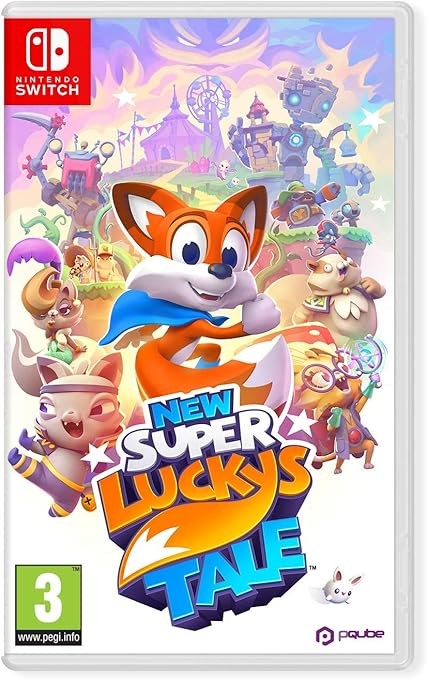 New Super Luckys Tale Nintendo Switch EXCELLENT KIDS GAME CARTRIDGE Version - Image 3