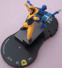 HEROCLIX Brave and the Bold 052 BLUE BEETLE AND BOOSTER GOLD