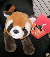 FAO Schwarz Red Panda Plush Adopt A Pet Official Papers Unopened Brand New 17"