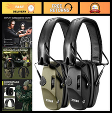 Electronic Shooting Ear Protection Slim Active Noise Reduction Earmuffs, Sound