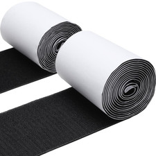4.4 Inches x 7 Feet Strong Sticky Back Heavy Duty Hook and Loop Tape Adhesive