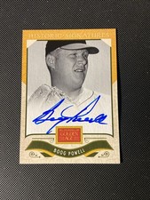 2012 Panini Golden Age Historic Signatures Boog Powell Baltimore Orioles Auto