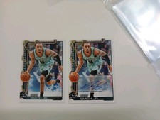 2025-26 Topps Holiday Basketball NICK SMITH JR. AUTO #H56 &Base Charlotte Hornet
