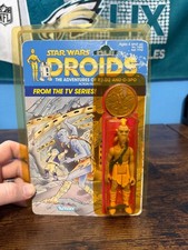 Kez-Iban Kenner Star Wars Droids Vintage Cartoon 1985 On Card Complete