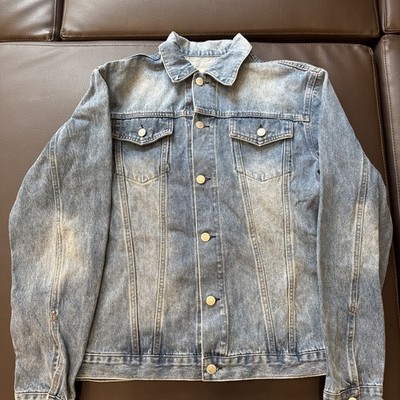 HELMUT LANG archive デニムジャケット サイズ52 Helmut Lang Men's Archive Vintage Dark Wash 2-Pocket Denim Jacket