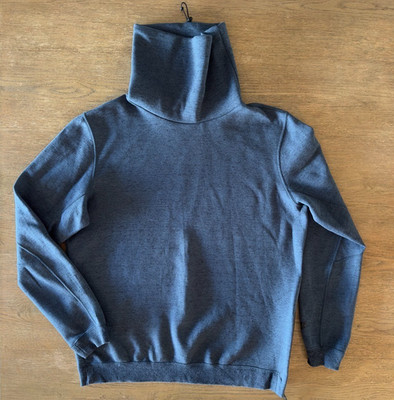 Nike Sportswear Tech Fleece Funnel Turtleneck Sweatshirt-Blue 679908-460-Size Lg
