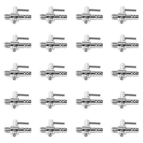 AQUANEAT Aquarium Metal Gang Valves Air Flow Control Valves 1 Way Thread Valve
