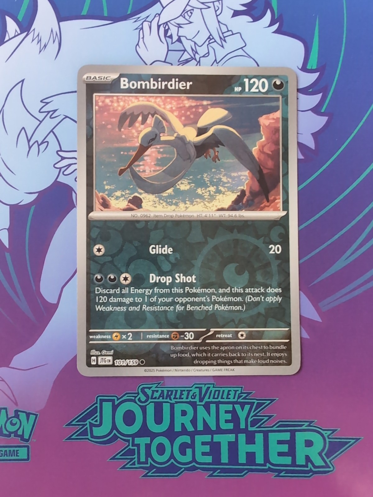 Bombirdier 101/159 Sv09: Journey Together Reverse Holo - NM