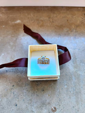 Eleganter Goldring 585 / 14 Karat Gelbgold mit Stein &ndash; Gr. 56 - 4,90g