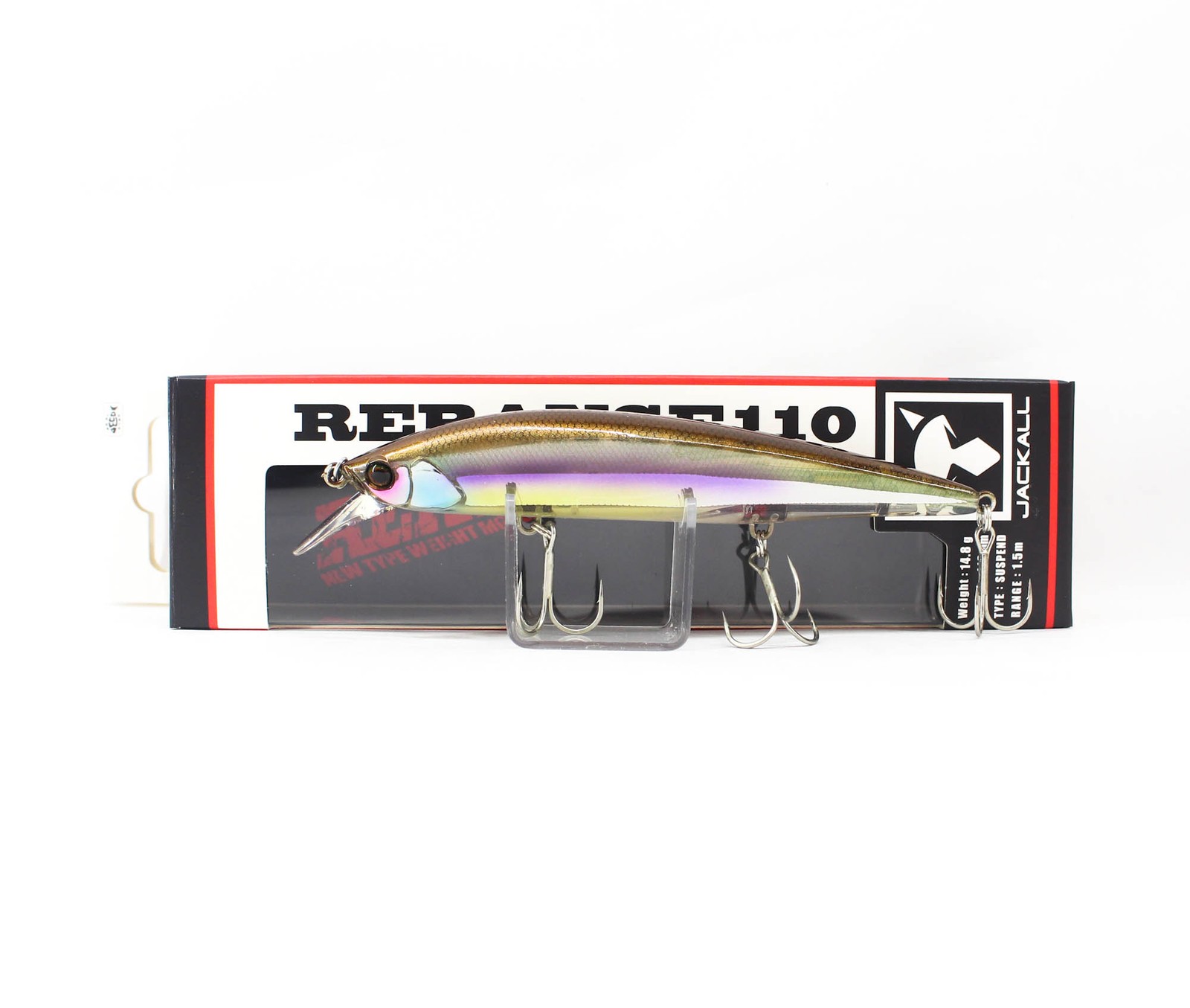 Jackall Rerange 110 SP Suspend Lure Half Mirror Wakasagi (4512)