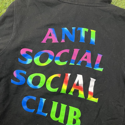 UNDEFEATED UNDFTD X ANTI SOCIAL CLUB ASSC Thermal Hoodie Size