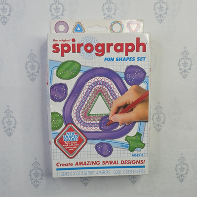 Spirograph Original Fun Shapes Set, Ages 8+, MPN 01027 (2017)