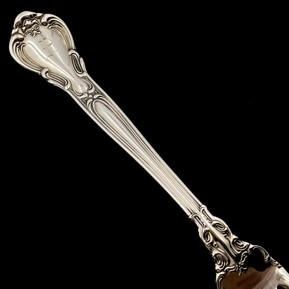 Horquilla de lugar Gorham Chantilly de plata de ley 925 de 7-1/2" - Mono F Foto 2 de 4