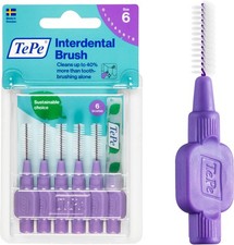 TePe Interdental Brush Original, Soft Dental for Teeth Cleaning, Purple