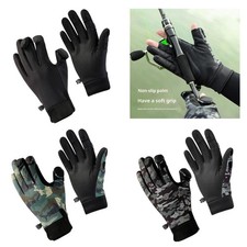 Winter Fishing Gloves With Exposing Fingers For Precise Line Control Sport