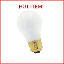 Seneca River Trading Universal Frosted Appliance Light Bulb, 40 Watt Incandescen