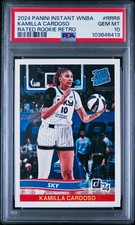 🔥 2024 Panini Instant WNBA - Rated Rookie KAMILLA CARDOSA #RRR6 - PSA 10!!