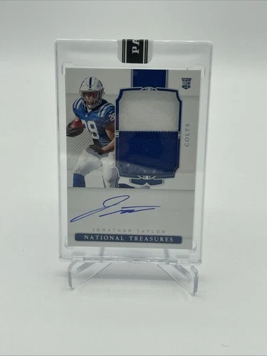2020 Panini National Treasures Jonathan Taylor 1/1 2024  Black Box True Rpa 🔥