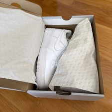 NIKE AIR FORCE 1 LE GS Youth Big Kids Shoes Sneakers White/White DH2920-111
