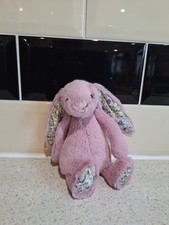 Jellycat kleiner Blütenhase, rosa Tulpe 