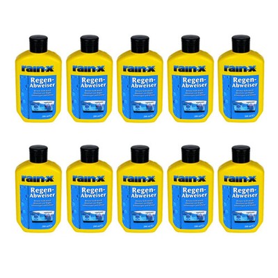 10x 200ml RainX Regenabweiser Rain-X für Glasscheiben und Windschutzscheiben