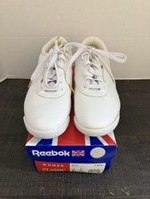 Vintage 90's Reebok Classic White / Light Grey Diana 2-30707 Size 8.5