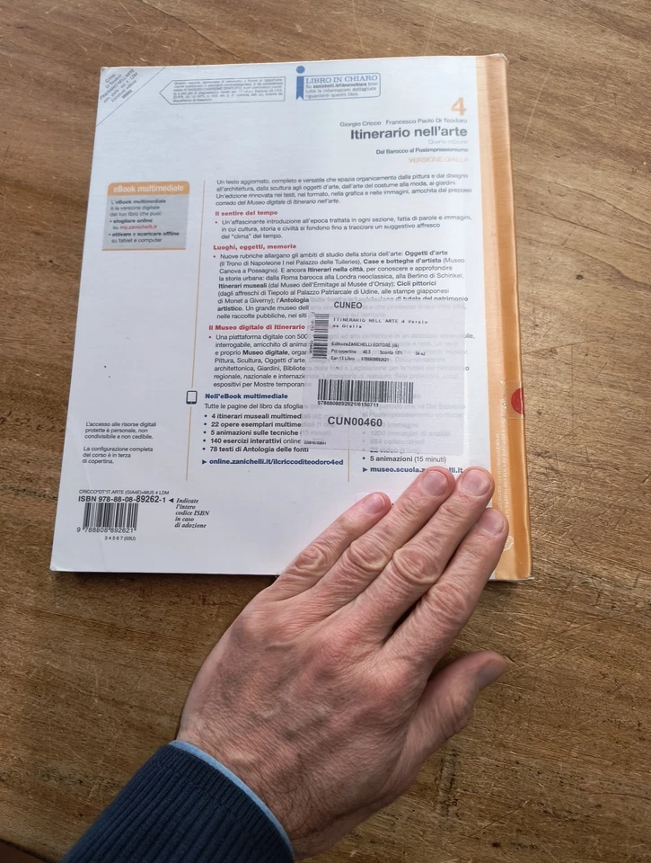 9788808892621 Francesco Paolo Di Teodoro Itinerario nell'arte. Con e-book: Museo - Immagine 2 di 4