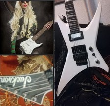 Guitarra Eléctrica Personalizada Modificada Jackson Metal Plomo y Ritmo