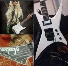 Custom electric guitar Modified Jackson Metal Lead and Rhythm